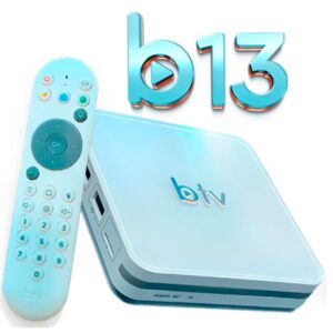 Aparelho BTV 13 4K - Original comando de voz configurado vitalício completo - BTV 13 Home